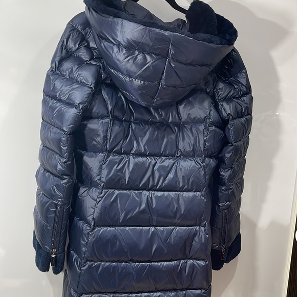 Gently worn Dawn Levy Lexie style with Hoodie Medium Blue - Picture 7 of 15